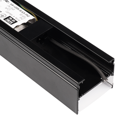 Светильник светодиодный ДПО PSO-02L 16W 4000K BLACK L-обр. 255x255x42 IP40 — вид 4