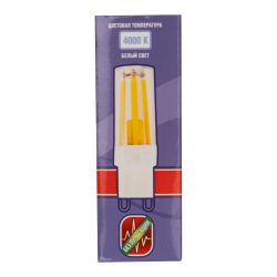 PLED-G9 PRO 6w  4000K 480Lm 230V d16,5*55mm Jazzway