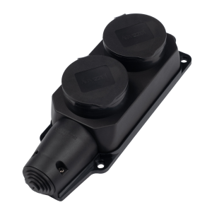PRC-122-BL 16A 220V IP44 каучук Jazzway