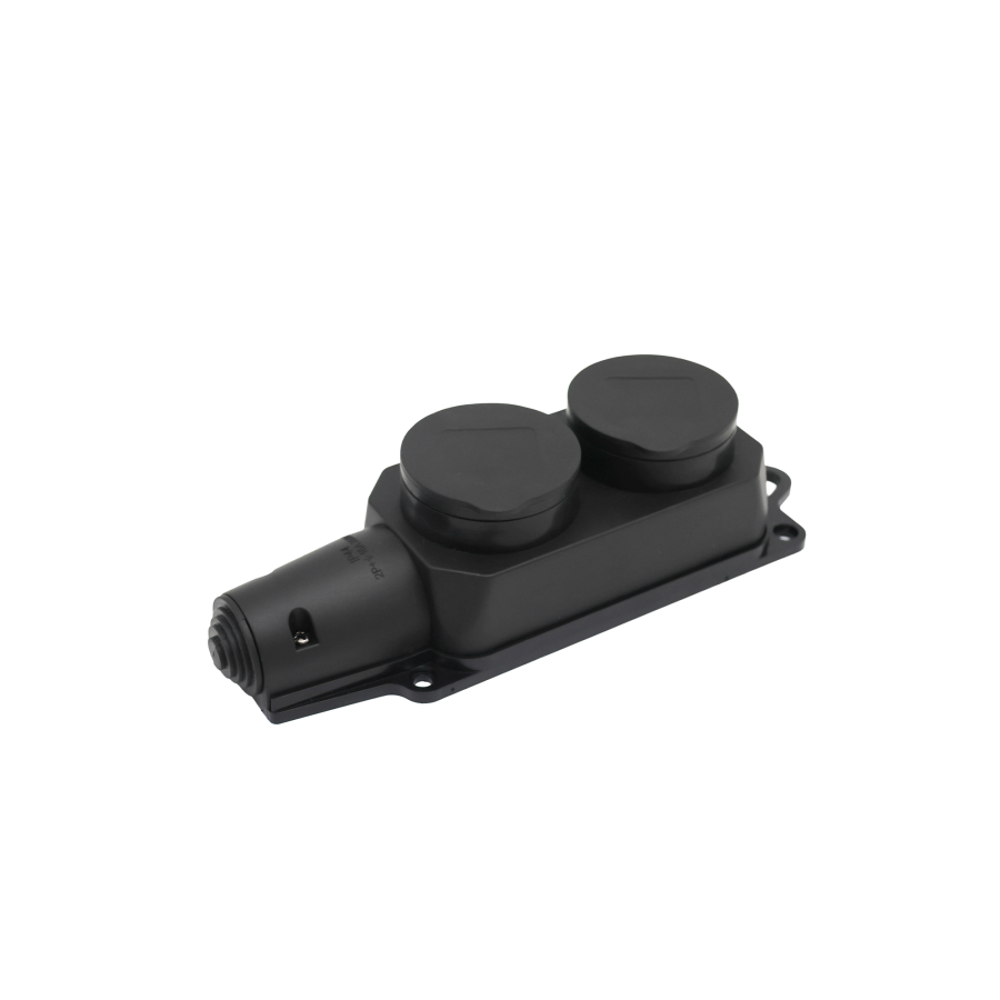 PRC-122-BL 16A 220V IP44 каучук Jazzway