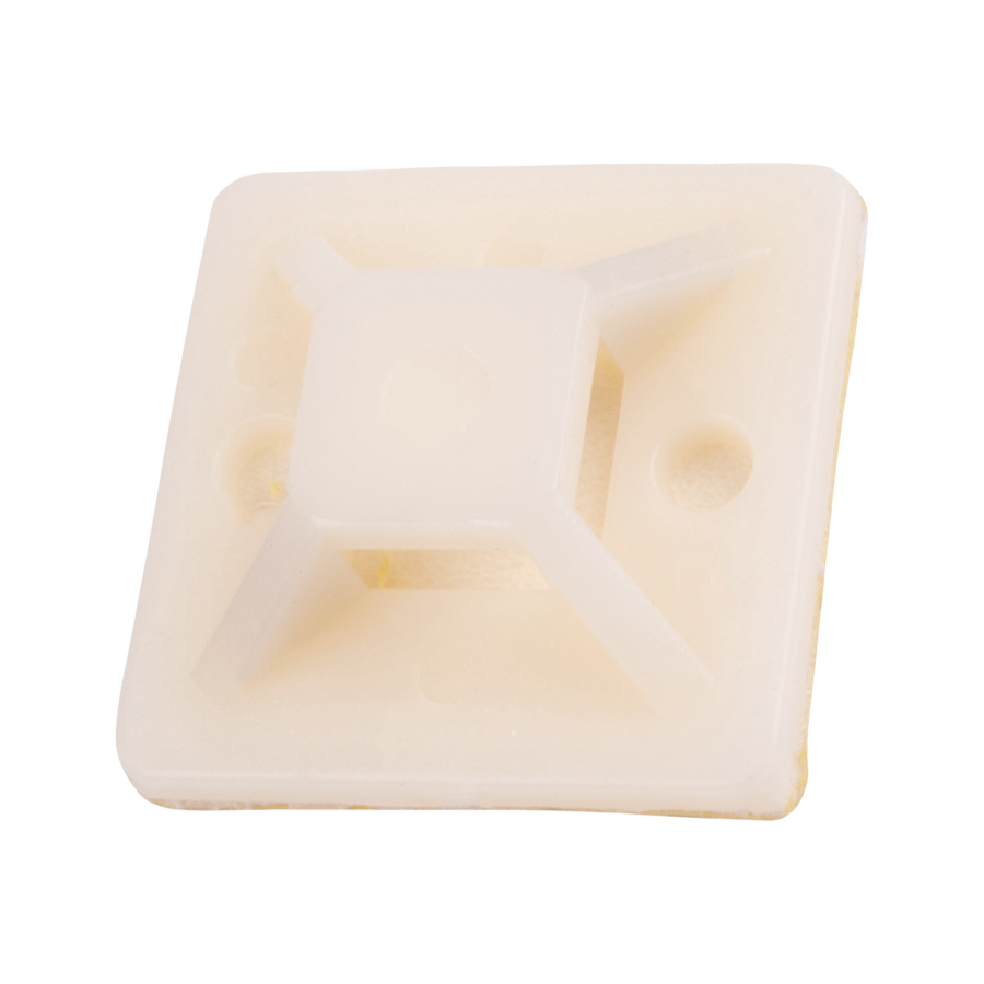 PCP-SG 25x25-100WH PA6.6 (100 шт/уп) Jazzway