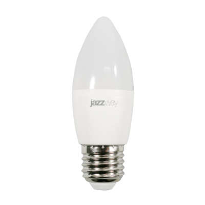 Лампа светодиодная PLED- ECO-C37 5w E27 4000K 400Lm 230V/50Hz