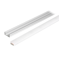 Профиль влагозащищенный PAL 1808 (2м) (с мат.рассеив) IP65 Jazzway