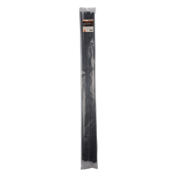 PTT-G  9/3-100-10 BL (ТТКнг 9/3) черная 1м (10 шт/уп)  Jazzway
