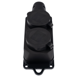 PRC-122-BL 16A 220V IP44 каучук Jazzway