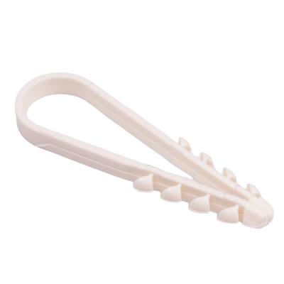 Дюбель-хомут PCD-R 11-18-55-100WH PA6.6 Jazzway (100 шт/уп)