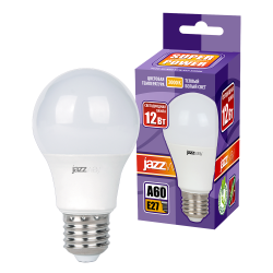 PLED- SP A60 12w E27 3000K 230/50  Jazzway