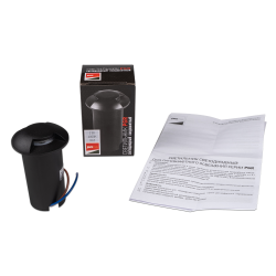 PGR R60/2 2w 4000K Black IP65 (грунтовый встраиваемый) Jazzw