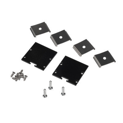 Профиль PAL 5035-BLACK (комплект) накладной 2м анод. — вид 2