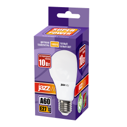 PLED- SP A60 10w E27 3000K  230/50  Jazzway