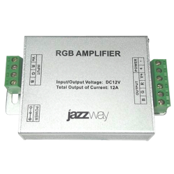 Усилитель RGB 3x4A 12V-24V Jazzway