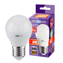 PLED- SP G45 11w E27 5000K 230/50  Jazzway