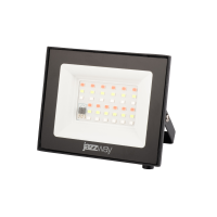 Прожектор светодиодный СДО PFL- 20W RGB-RC BL (New) IP65 Jazzway