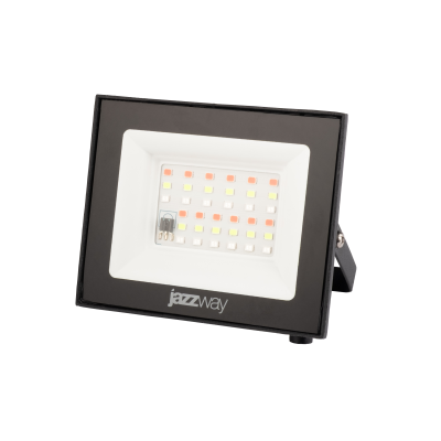 Прожектор светодиодный СДО PFL- 20W RGB-RC BL (New) IP65