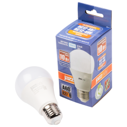 PLED-A60 МО 10w 4000K E27 DC12-48V/AC12-48 (низковольтная) Jazzway