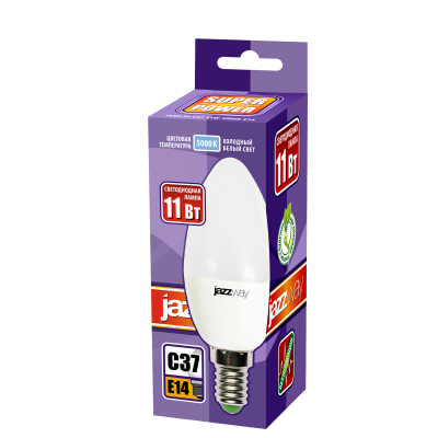 Лампа светодиодная PLED- SP C37 11w E14 5000K  230/50 — вид 2