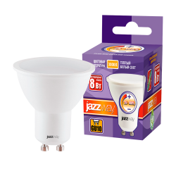 PLED- DIM GU10  8w 3000K 560Lm  230/50 Jazzway