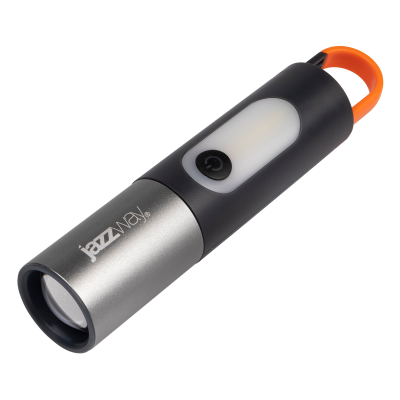 Фонарь ручной JAZZway Accu1-L5W/L3W-bk, Li-Ion