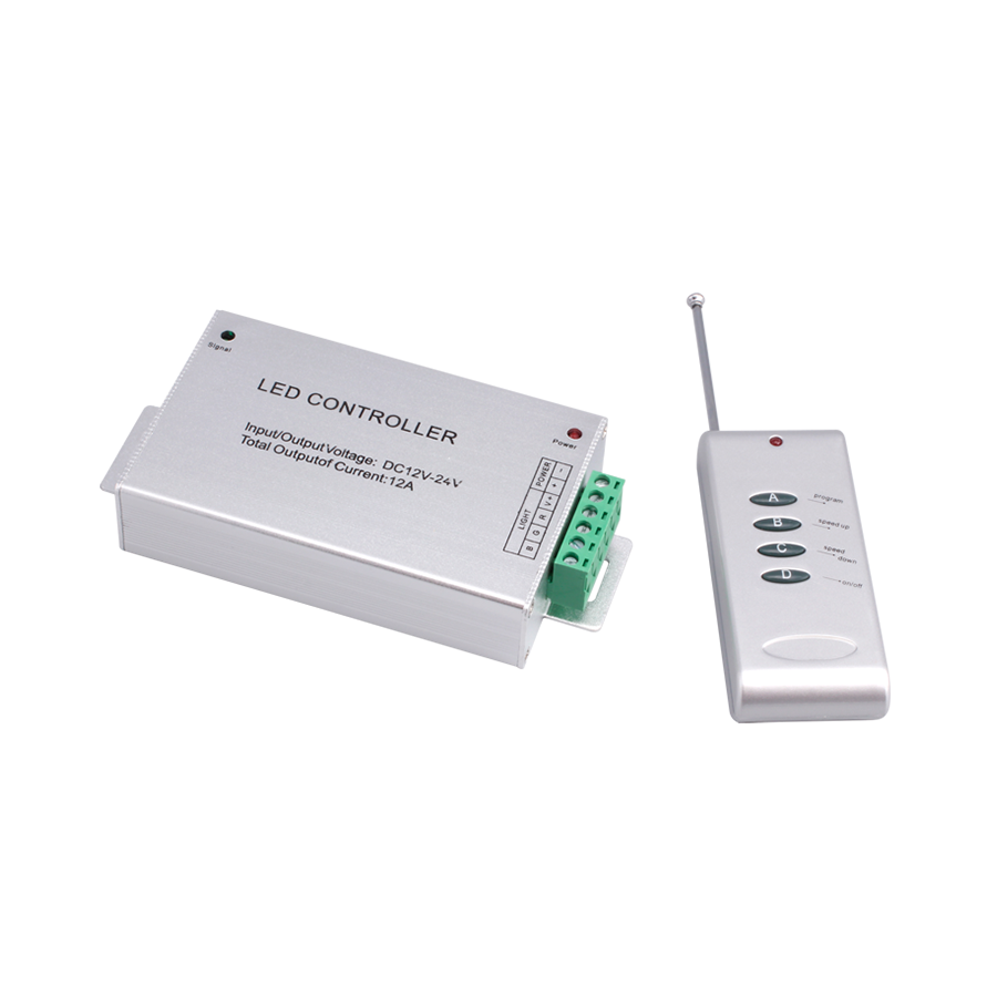 Контроллер ZC-2000RC RGB 12V 3x4A =144Вт (RF) Jazzway