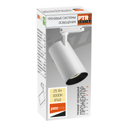 PTR  0725 25w 3000K 24° WH (белый) IP40 Jazzway