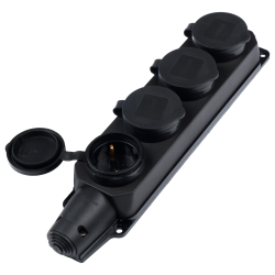 PRC-124-BL 16A 220V IP44 каучук Jazzway