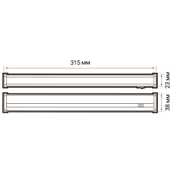 PLED T5i PL  300 4W  FR 4000K Jazzway