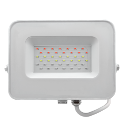 PFL- 30W RGB WH (белый) IP65 Jazzway