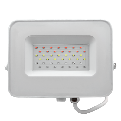Прожектор светодиодный СДО PFL- 30W RGB WH (белый) IP65 — вид 2