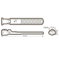 PSL 09  50W 4000K GR IP65 Jazzway