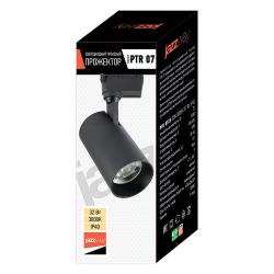 PTR  0732 32w 3000K 24° BL (чёрный) IP40 Jazzway