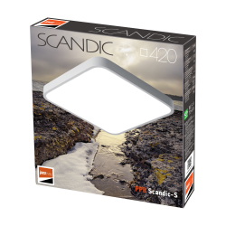 PPB Sсandic-S 54w 4000K GR IP20 400*400*50 Jazzway