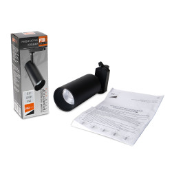 PTR  0715 15w 4000K 24° BL (чёрный) IP40 Jazzway