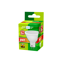 PLED- ECO-JCDR 5W 4000K 400Lm GU5.3 230V/50Hz   Jazzway