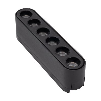 Светильник трековый светодиодный MTR16 1206 6w 3000K spot 36° BL (чёрный) IP20