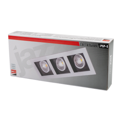 Светильник встраиваемый карданный PSP-S 213 3x8W 4000K 55° White IP40 — вид 5