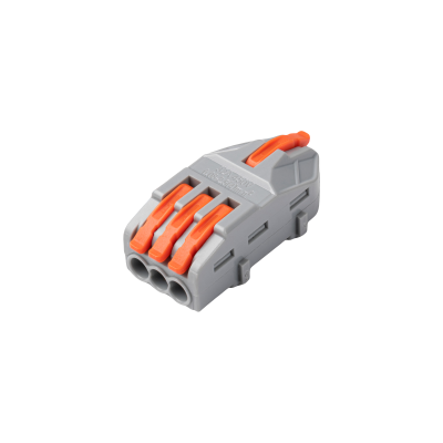Клемма монтажная СМК PTC-1P 4213 BL/3 450V 32A 0.08-2.5(4.0)mm2 / 3 шт./