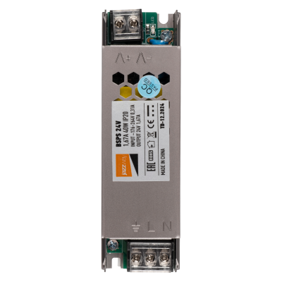 Блок питания (драйвер) BSPS 24V 1,67A= 40W IP20 5 л.гар.