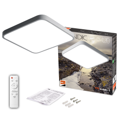 PPB Sсandic-S 72w DIM 3000-6500K GR IP20 420*420*55 Jazzway