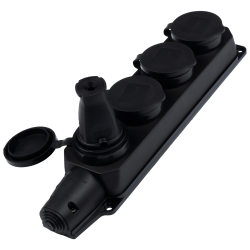 PRC-124-BL 16A 220V IP44 каучук Jazzway