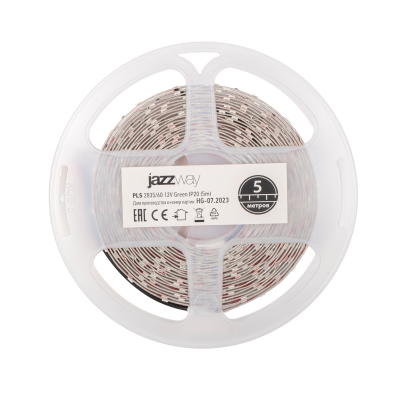 Лента светодиодная PLS 2835/ 60-12V Green IP20 (5м)