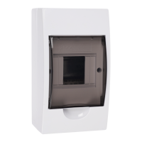 Бокс модульный навесной PDB/W 1004 WH (ЩРН-П- 4) IP41 Jazzway