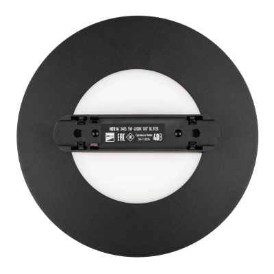 Светильник трековый светодиодный MTR16 3405 5w 4000K 100° BL (чёрный) IP20 — вид 5