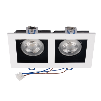 Светильник встраиваемый карданный PSP-S 212 2x8W 4000K 55° White IP40