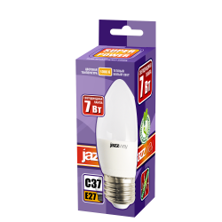 PLED- SP C37  7w E27 3000K  230/50  Jazzway
