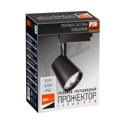 PTR  0330 30w 4000K 24° BL (чёрный) IP40 Jazzway