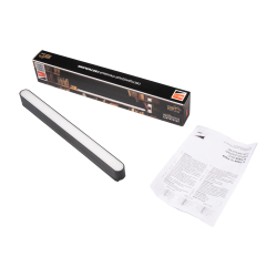 MTR16  1018 18w 4000K frost 90° BL (чёрный) IP20 Jazzway 