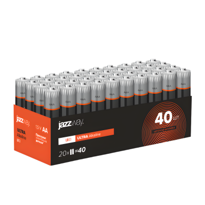 AAA щелочная батарейка JAZZway LR03 ULTRA Alkaline Pack-40