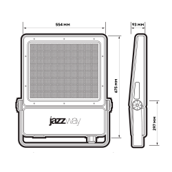 PFL- S7  600w 6500K 60° IP66 Jazzway