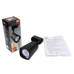 PTR  1615 15w 3000K 24° BL (чёрный) IP40 Jazzway