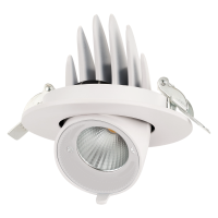 PLED DL4 18W 4000K 24° поворот  White  IP40 Jazzway